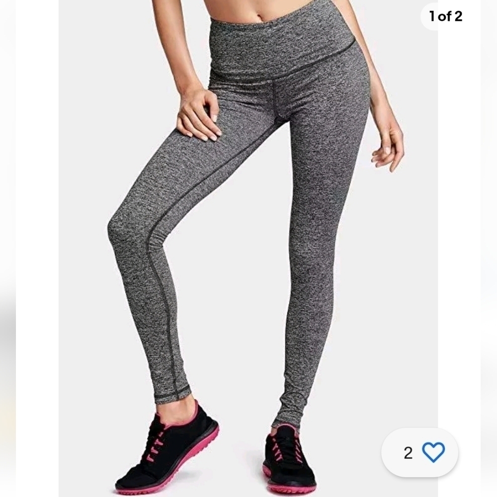 Victoria's Secret VSX Sport Knockout Legging Heather Gray Pant Size Large